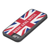 Aangepaste vlag Uniefactralies Case-Mate iPhone Case (Bodem)