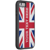 Aangepaste vlag Uniefactralies Case-Mate iPhone Case (Achterkant/Rechts)