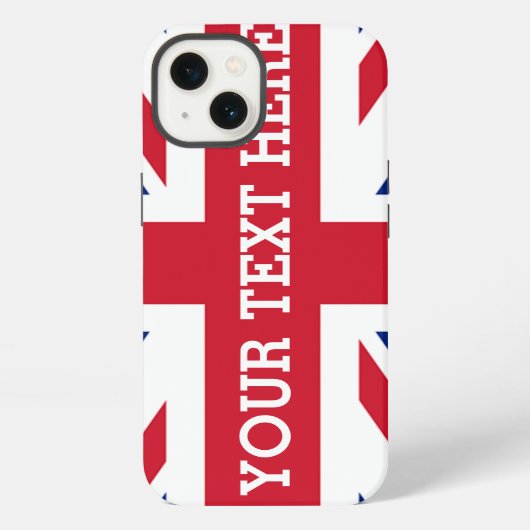 Aangepaste vlag Uniefactralies iPhone Hoesje (Achterkant)