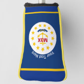 Aangepaste vlag van de Jouw tekst Rhode Island-sta Golfheadcover (Draai 90)