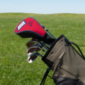 Aangepaste vlag van de staat Jouw tekst Arkansas o Golfheadcover (Insitu)