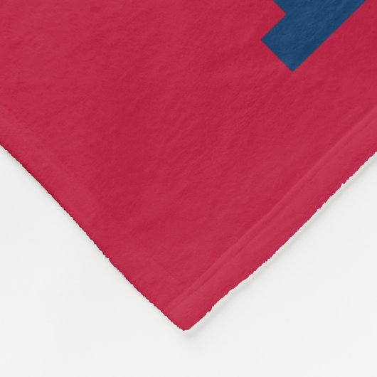 Aangepaste vlag van Texas Fleece Deken (Hoek)