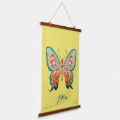 Aangepaste vlinder hangend wandkleed (Gebogen)