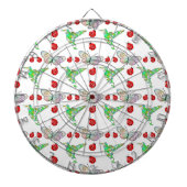 Aangepaste vlinder, Hummingbird en Ladybug Pattern Dartbord (Voorkant)