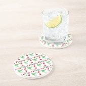 Aangepaste vlinder, Hummingbird en Ladybug Pattern Zandsteen Onderzetter (Zijkant)