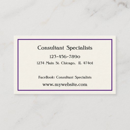 Aangepaste vlinder Visitekaartjes voor haar (Achterkant)