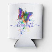 Aangepaste vlinderspaar blikjeskoeler (Voorkant)