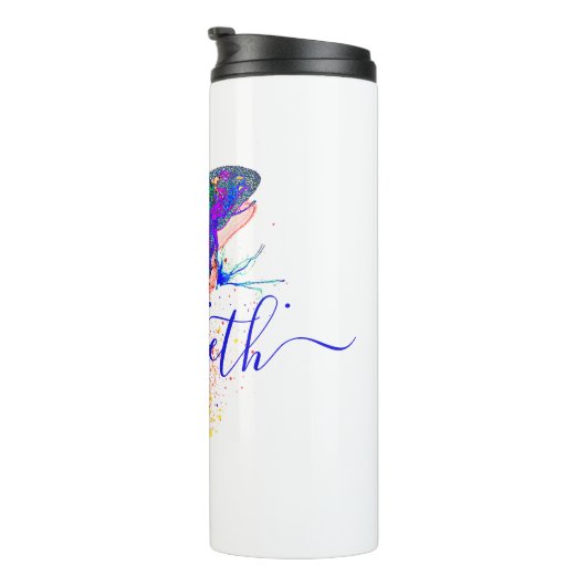 Aangepaste vlinderspaar thermosbeker (Geroteerd rechts)