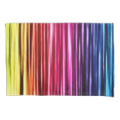 Aangepaste vloeiende regenboogkunst kussensloop (Voorkant)