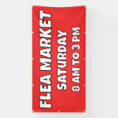 Aangepaste vlooienmarkt banner (Verticaal)