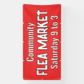 Aangepaste vlooienmarkt banner (Verticaal)