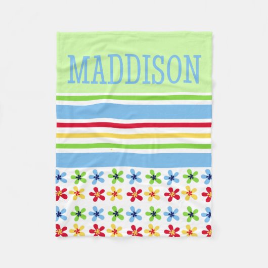 Aangepaste vlootbank fleece deken (Voorkant)