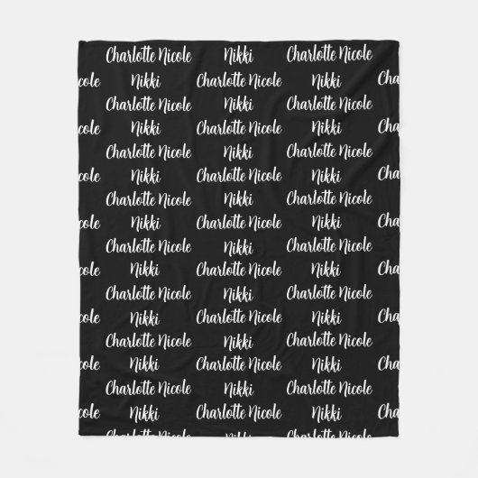 Aangepaste vlootsbank fleece deken (Voorkant)