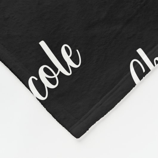 Aangepaste vlootsbank fleece deken (Hoek)