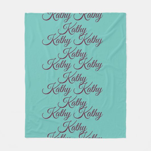 Aangepaste vlootsbank fleece deken (Voorkant)