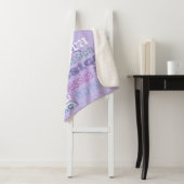aangepaste vlootsnaam blanket paars: sherpa deken (In situ)