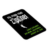 Aangepaste vlucht van bomen Ziplining Magneet (Rechterzijde)