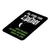 Aangepaste vlucht van bomen Ziplining Magneet (Linkerzijde)