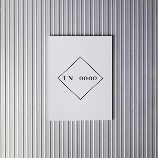 Aangepaste VN-nummerSticker Sticker