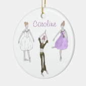 Aangepaste voedingskraker/Arabische koffie/sneeuw Keramisch Ornament (Links)