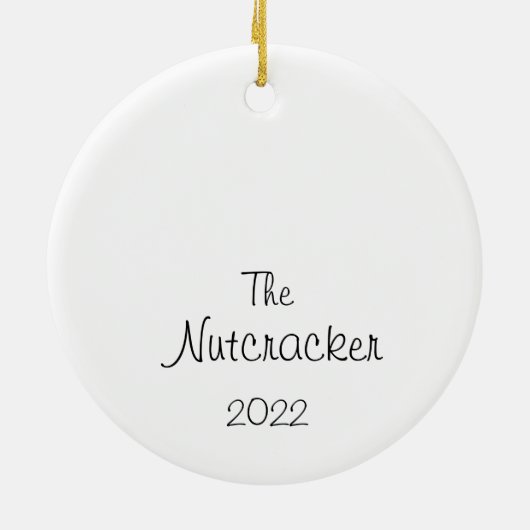 Aangepaste voedingskraker/Arabische koffie/sneeuw Keramisch Ornament (Achterkant)