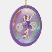 Aangepaste voedingskraker Sugar Plum Fairy Ornamen Keramisch Ornament (Rechts)