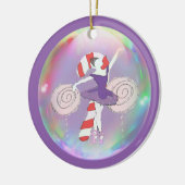 Aangepaste voedingskraker Sugar Plum Fairy Ornamen Keramisch Ornament (Links)