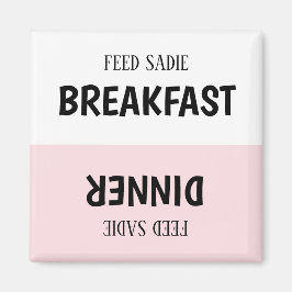 Aangepaste voedingstracker voor gezelschapsdieren  magneet