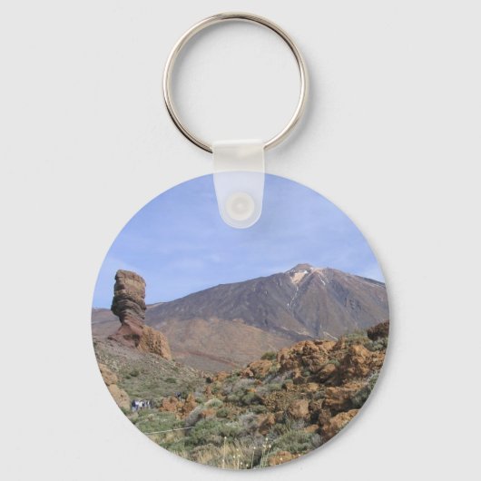 Aangepaste voedselketen El Teide Sleutelhanger (Voorkant)