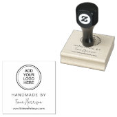 Aangepaste Voeg uw logo toe Rubberstempel (Gestempeld)