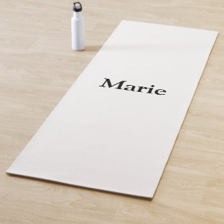 aangepaste voeg uw naam tekst gepersonaliseerd yogamat