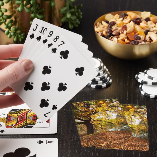 Aangepaste Voeg uw verticale foto-speelkaarten toe Pokerkaarten (Insitu)