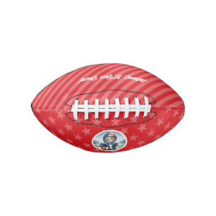 Aangepaste voetbal   1e verjaardag cadeau american football