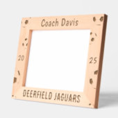 Aangepaste Voetbal coach Gift Gegraveerd Afbeeldin (Links)