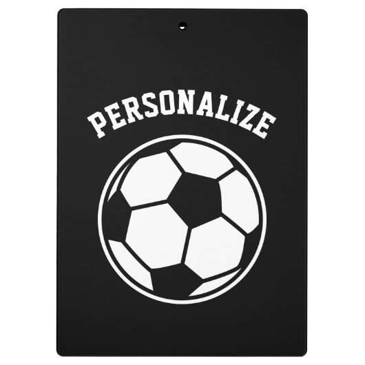 Aangepaste voetbal coach sport accessoires klembord (Achterkant)