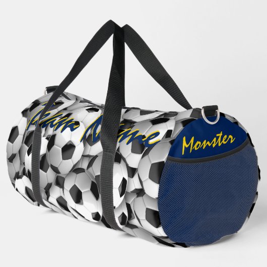 Aangepaste Voetbal/Football Team Spirit Plunjezak (Rechterhoek)