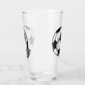 Aangepaste Voetbal Glas (Rechts)