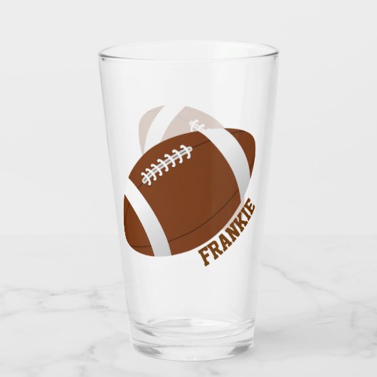 Aangepaste voetbal glas (Achterkant)