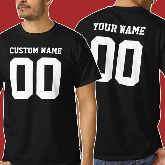 Aangepaste voetbal jersey t-shirt
