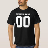 Aangepaste voetbal jersey t-shirt (Voorkant)