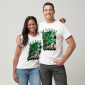 Aangepaste Voetbal Legende Vintage Bootleg Stijl T-shirt (Unisex)