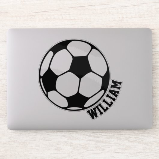 Aangepaste Voetbal Sticker (Computer)
