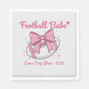 Aangepaste Voetbal Tailgate Feest Papieren Servett Servet