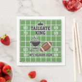 Aangepaste Voetbal Tailgate Feest Papieren Servett Servet (Insitu)