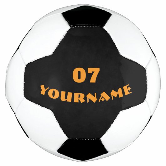 Aangepaste Voetbal – Voeg Uw Tekst Toe (Voorkant)