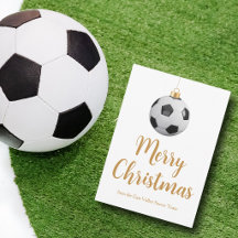 Aangepaste Voetbalteam Prettig Kerstfeest