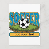 Aangepaste voettekst toevoegen briefkaart (Voorkant)