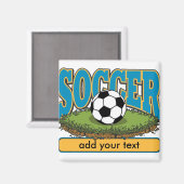 Aangepaste voettekst toevoegen magneet (Voorkant / Achterkant)