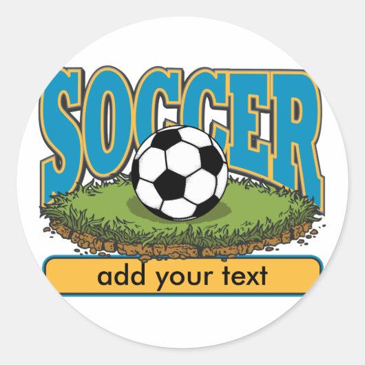 Aangepaste voettekst toevoegen ronde sticker (Voorkant)