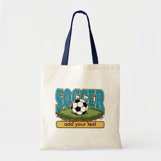 Aangepaste voettekst toevoegen tote bag (Voorkant)